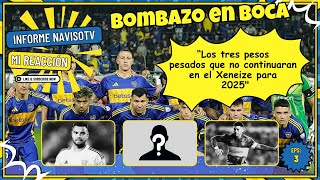 BOMBAZO EN BOCA - TRES JUGADORES QUE FERNADNO GAGO VA A LIMPIAR DEL PLANTEL PARA EL 2025