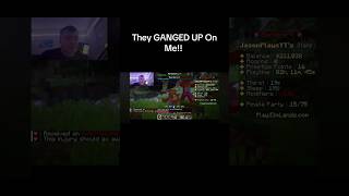 2 v 1! #shorts #minecraft #elmlands #minecraftserver #gaming #letsplay