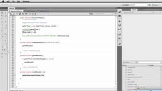 Intro to Actionscript 3 Object Oriented Programming Making a Countdown Clock Timer Mobile clip34
