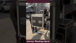 The Process Of Taking Down Boxes | Good Tools And Machinery Make Work Easy