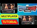 How to play multiplayer in wwe smackdown vs raw 2010 ppsspp| wwe svr 2010 multiplayer tutorial