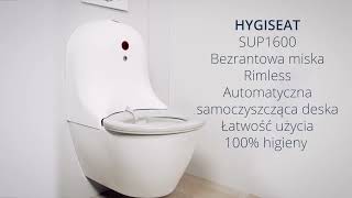 Toaleta z samoczyszczącą deską Hygiseat - higiena w toalecie publicznej