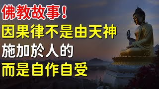 佛教故事：因果律不是由天神、諸佛菩薩施加於人的，而是自作自受【佛緣故事】