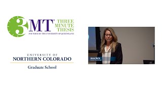 Spring 2022 Three Minute Thesis (3MT®) Presentation: Anne Boris