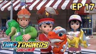 【Dino Trainers S3_ 心奇爆龙战车—陀螺战车】EP17 飓风翼龙大战霸王龙 | 官方 Official