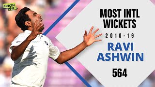Most International Wickets in the Past Decade | Cricingif