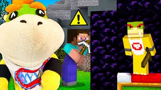 Bowser Jr Plays MINECRAFT BEDWARS