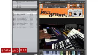 BoomAndBap - Straight Ahead Jazz Drums library for Kontakt