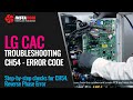 CH54 error code | Troubleshooting LG Comercial air conditioning