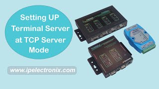 تنظیمات ترمینال سرور در مد TCP سرورServer Mode