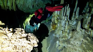 Cave diving Mexico - Cenote Kalimba