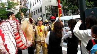 2009長崎くんち「庭先回り(中日)筑後町」龍踊②