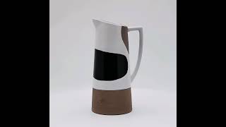 Jug Cup Coffee Water Milk Pitcher Geometric Patterns Jugs Water Ceramic Water Pots \u0026 Kettles Food