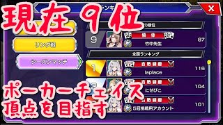 【ポーカーチェイス】ポーカーの横好きがランキング１位を目指す