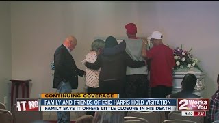 Family and friends of Eric Harris hold visitation