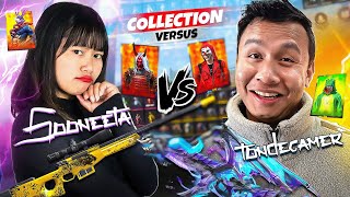 Sooneeta Vs Tonde Gamer The End Collection Battle 😜Free Fire Max
