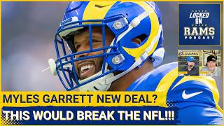 SHOCKWAVES: Rams Would BREAK the NFL If Aaron Donald Returns, Myles Garrett New Deal & More!