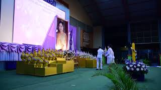 จ.สุพรรณบุรีจัดพิธีจุดเทียนถวายพระพรชัยมงคล สมเด็จพระนางเจ้าฯ พระบรมราชินี  3 มิถุนายน 2566