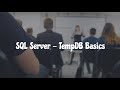 SQL Server   TempDB Basics