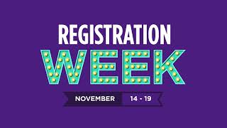 ACC Registration Week- Fall 2022
