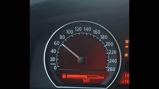 BMW 730LI E65 0-120 km/h acceleration. Model 2007