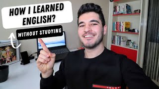 How I learned English by myself for free without studying-Language learning tips