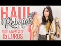 Haul rebajas | Todo a menos de 15€ | Zara, Stradivarius, Bershka...