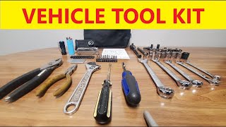 Vehicle Tool Kit - Car Tool Kit- What Tools to carry in your car or truck or veh