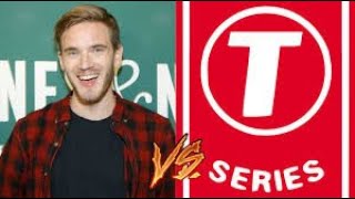 T Series vs PewDiePie Live Sub Count- Musk joined the battle