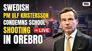 LIVE: Swedish Prime Minister Ulf Kristersson calls Örebro shooting 'worst in Swedish history