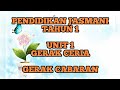 PENDIDIKAN JASMANI TAHUN 1 : UNIT 1 GERAK CERIA : GERAK CABARAN