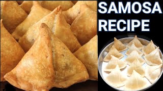 samosa recipe | हलवाई जैसे क्रिस्पी खास्ता समोसे बनाने का तरीका |