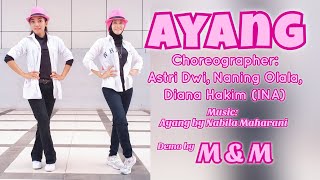 AYANG || Line Dance || Beginner || Choreo: Astri Dwi, Naning Olala, Diana Hakim || Demo by M & M