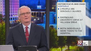 2 Seriously Injured in Motorcycle vs Bike Crash on University | September 12, 2023 | News 19 at 10 p