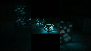 MINECRAFT WITH GLOWING ORE #minecraft #viral #minecraftshorts