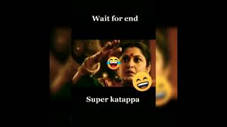 #kattapa get angry on sivagami 😂😂😂🤣🤣🤣😂😂 super kattapa👏👏