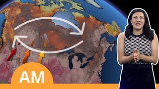 Canada's Weekend Weather, Plus a Look at the Week Ahead