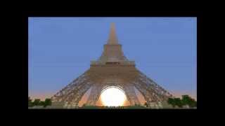 Tour Eiffel Minecraft HD