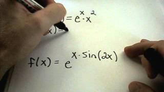 Derivatives of Exponential Functions and Examples