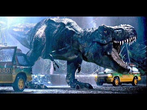 T REX ATTACK JURASSIC PARK - YouTube