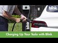 DID YOU KNOW: Charge Your Tesla at a Blink Station