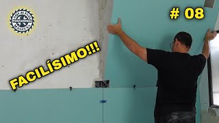 ✅Colocamos YESO LAMINADO con ESPUMA y SISTEMA de NIVELACIÓN.
