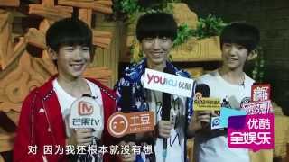 [ENG CC] Wang Yuan (TFBoys) talks about Kris Wu and William Chan