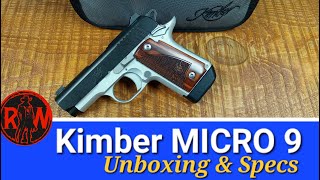 Kimber Micro-9 Unboxing \u0026 Specs