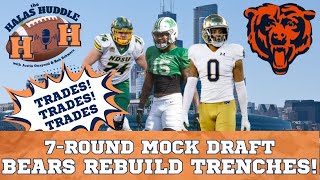 Chicago Bears 7-round mock draft stuns fans | Trades land a stud rusher and fix the trenches