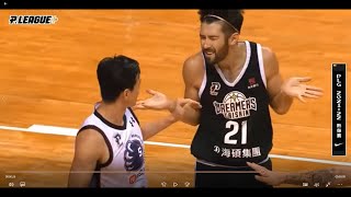 P. LEAGUE+  簡浩 場上無俚頭模仿片段