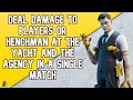 How to Deal Damage to Players or Henchman at the Yacht and the Agency in a Single Match? Fortnite