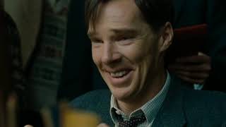 BENEDICT CUMBERBATCH The Imitation Game - Breaking The Enigma Code scenes ALAN TURING