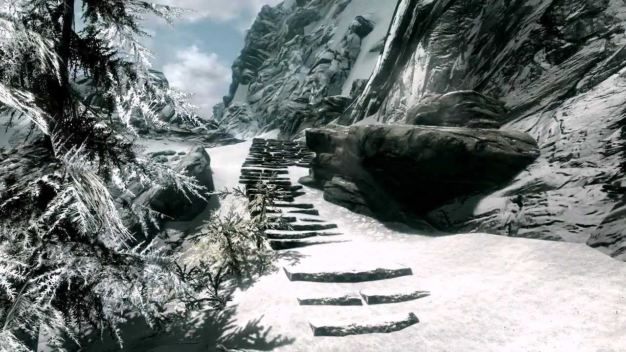 A Skyrim Adventure - Counting High Hrothgar - YouTube