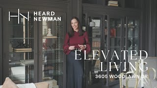 Inside the Historic Montrose Estate at 3605 Woodlawn Dr | Elevated Living Home Tour